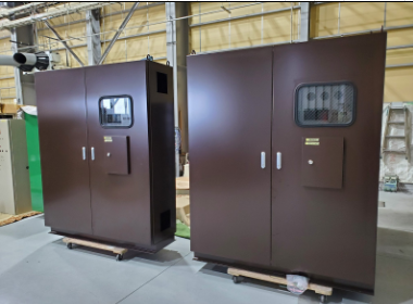 消雪設備　ステンレス制御盤