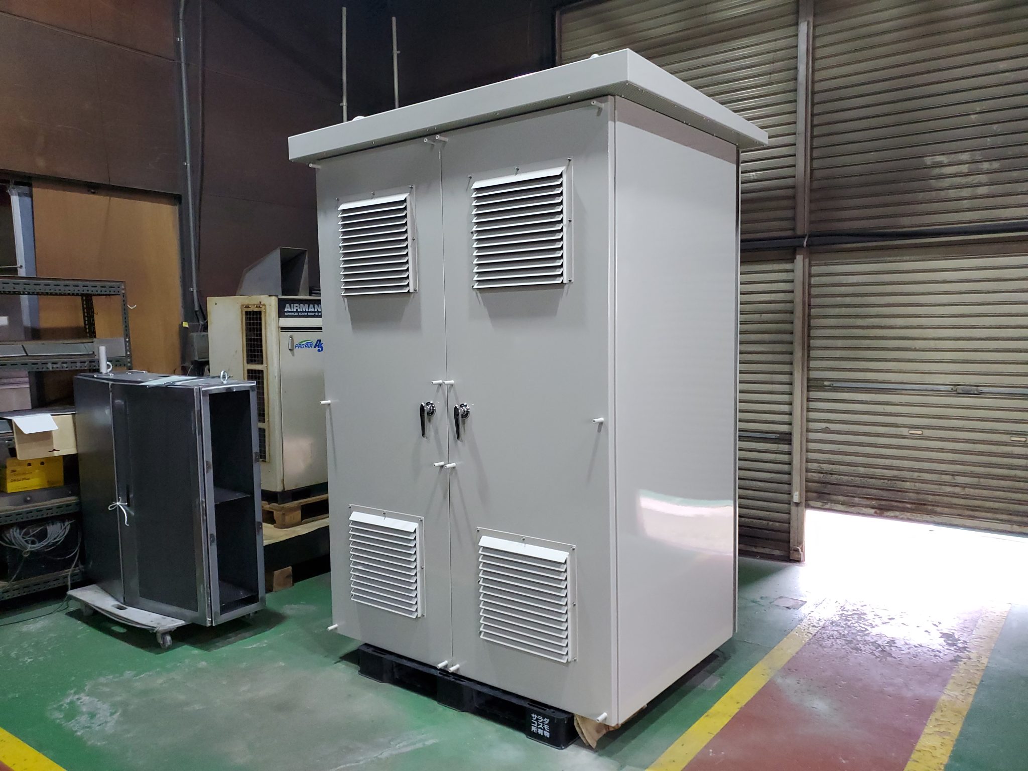 変電所設備　高圧盤